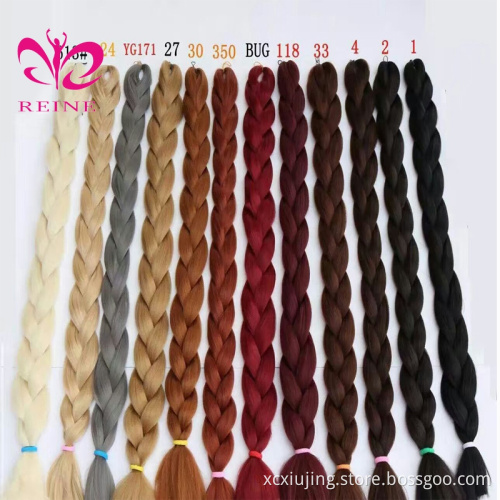 Ombre Jumbo Braiding Hair Extensions 48inch 165g Synthetic expression Jumbo Crochet Hair Extension